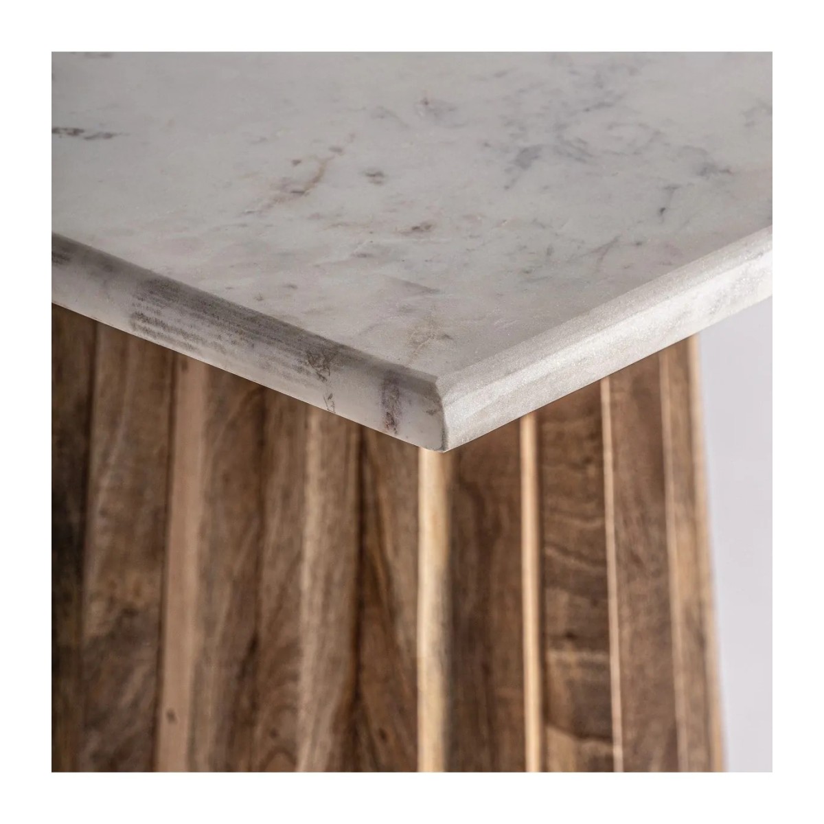 MESA BAR PLISSÉ WOOD