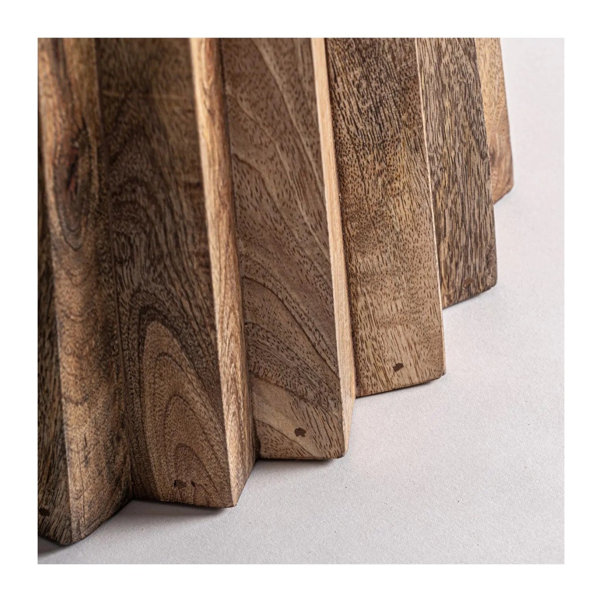 MESA BAR PLISSÉ WOOD