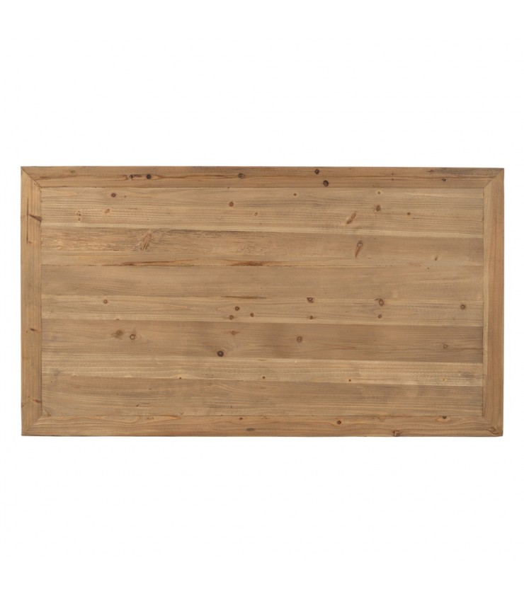 MESA CENTRO NATURAL MADERA DE OLMO 160 X 90 X 45 CM