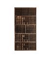 Panel decorativo Kashere de madera recuperada marrón 84 cm