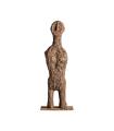 Busto Jam de papel maché marrón 82 cm