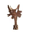 Brown suar wood sculpture