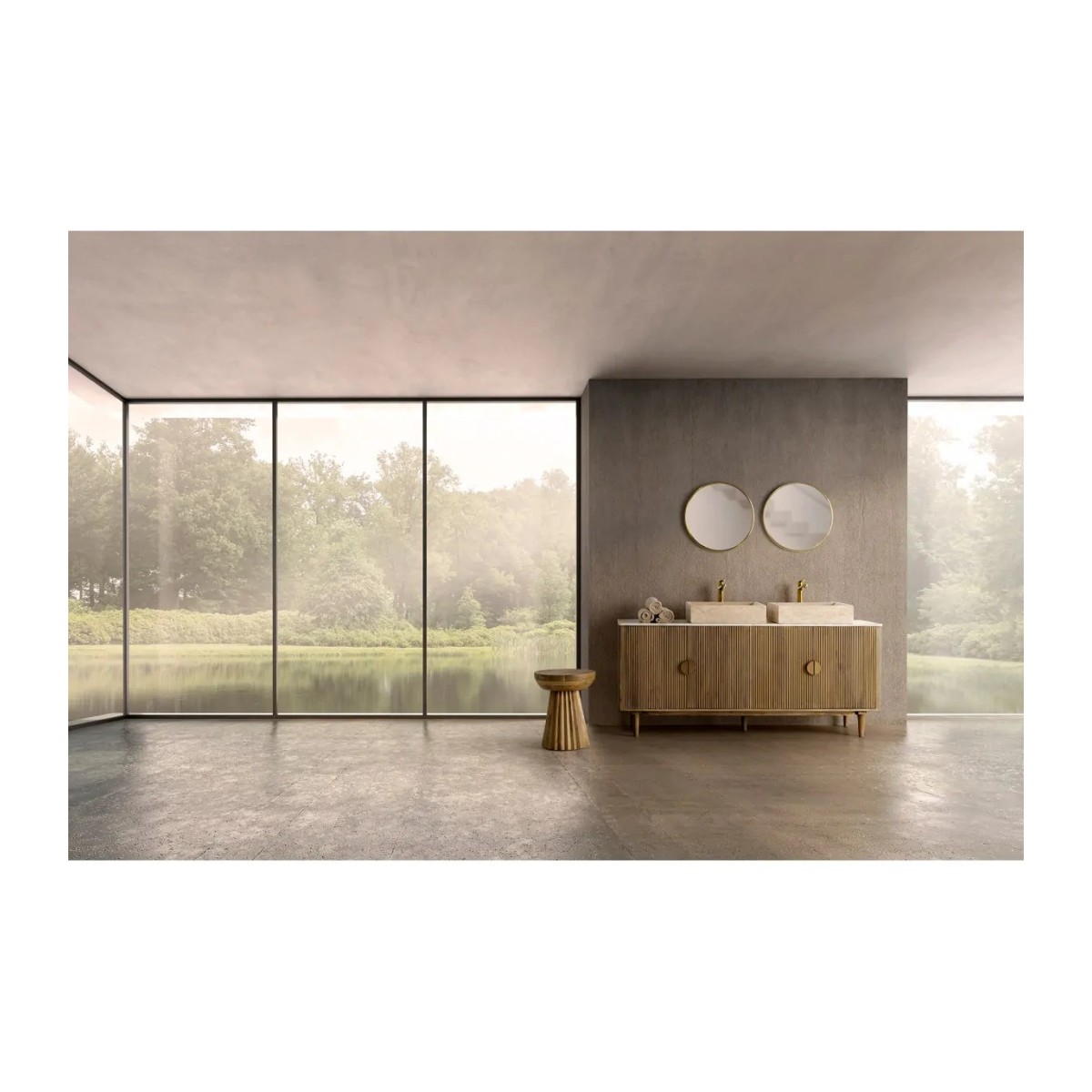 MESA AUXILIAR PLISSÉ WOOD