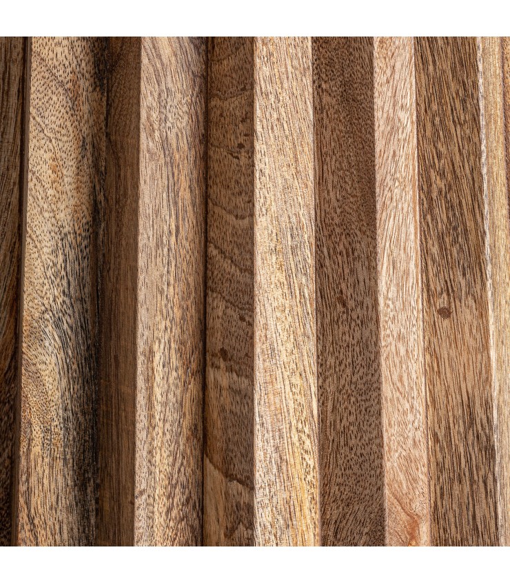 MESA BAR PLISSÉ WOOD