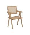 Natural rattan chair