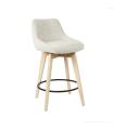 This designer stool is a versatile piece