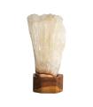 Figura decorativa de cristal marfil 29 cm