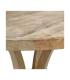 MESA COMEDOR NATURAL MADERA DE MANGO 85 X 85 X 76 CM