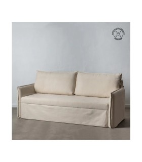 SOFÁ-CAMA NIDO BEIGE TEJIDO SALÓN 215 X 100 X 97 CM