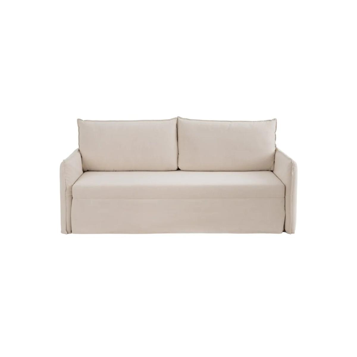 SOFÁ-CAMA NIDO BEIGE TEJIDO SALÓN 215 X 100 X 97 CM