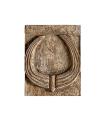 Brown suar wood decorative panel