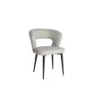 Silla de poliéster naranja 78 cm