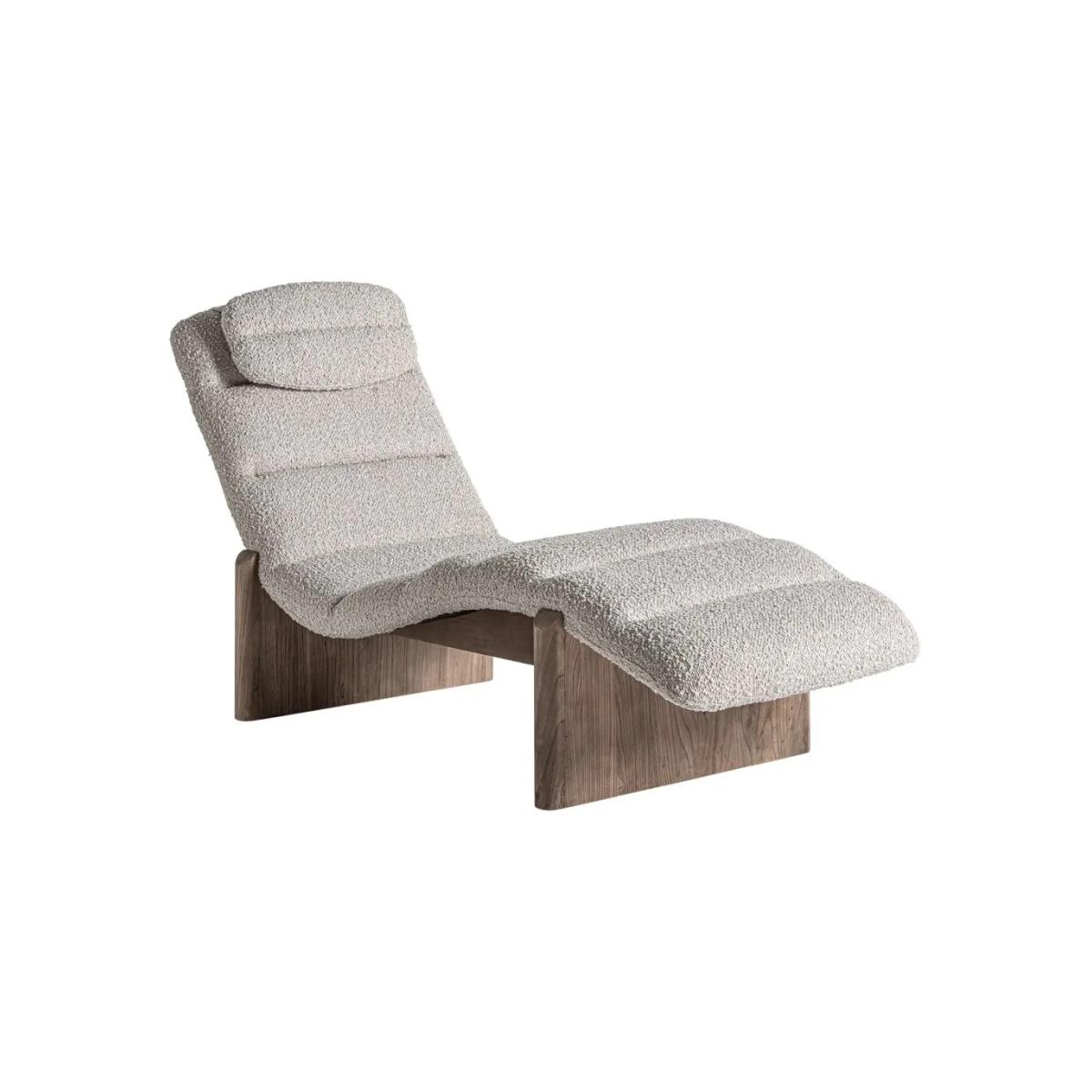 CHAISE LONGUE JACQUARD