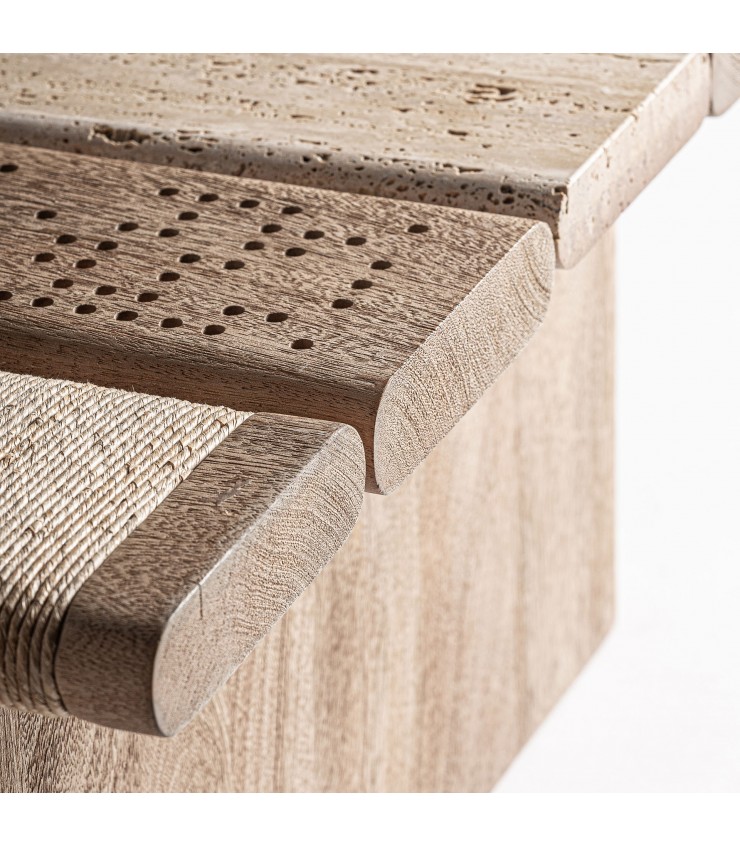 MESA DE CENTRO JACQUARD