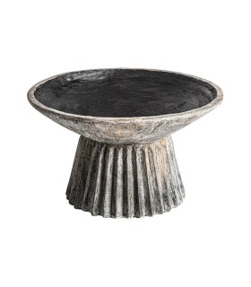 ÁNFORA PLISSÉ STONE