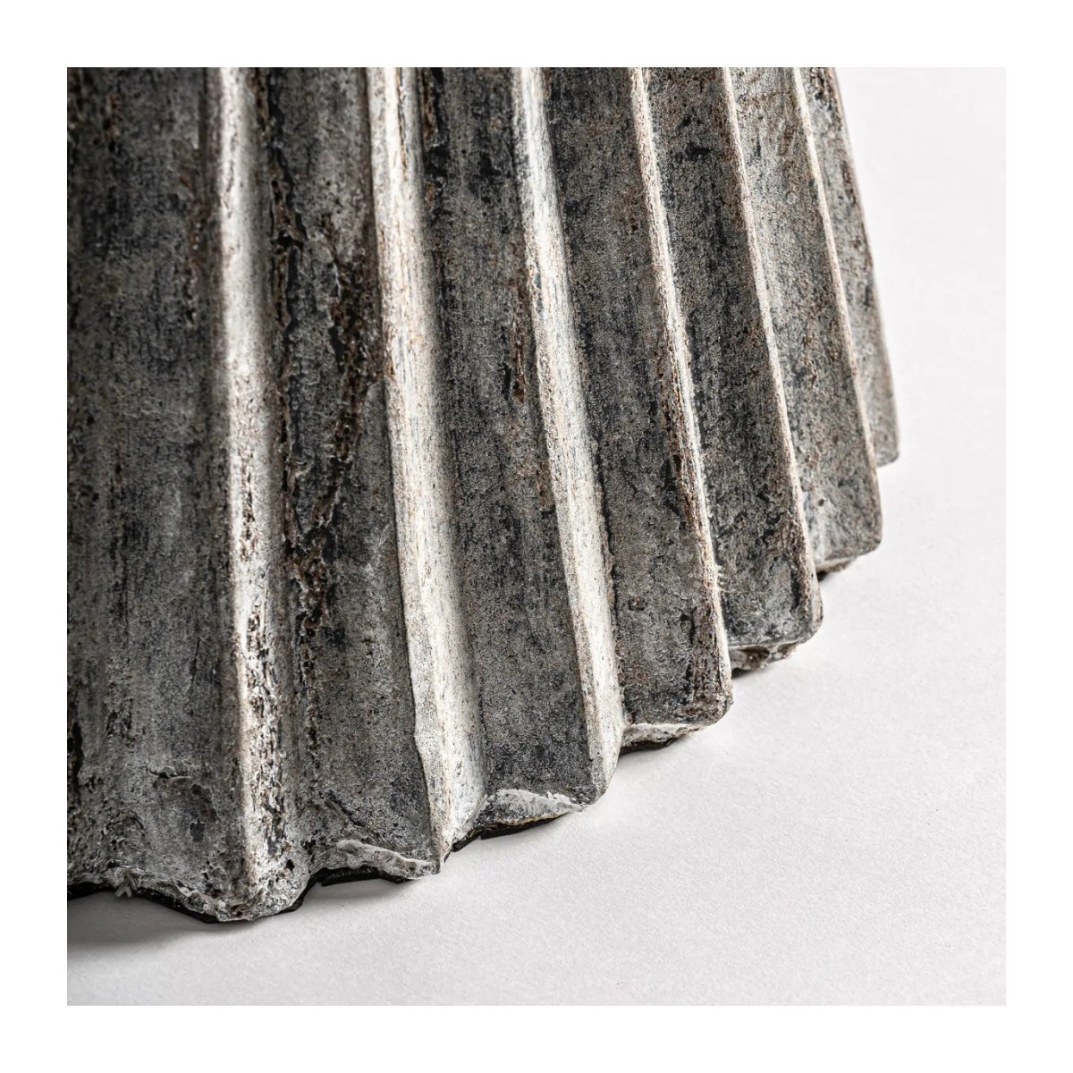 ÁNFORA PLISSÉ STONE