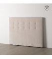 CABECERO CREMA TEJIDO DORMITORIO 165 X 8 X 125 CM