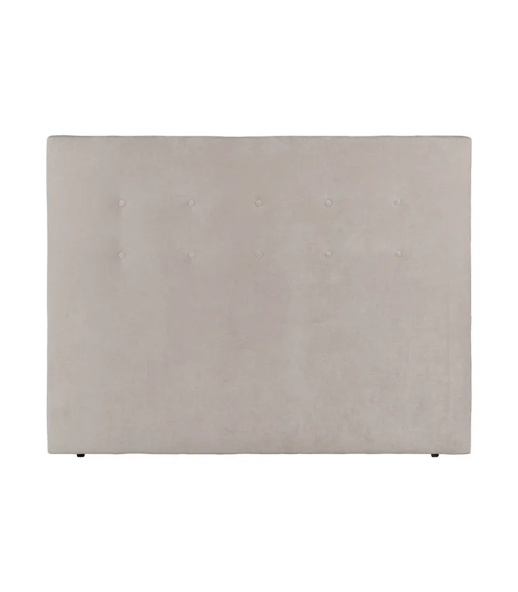 CABECERO CREMA TEJIDO DORMITORIO 165 X 8 X 125 CM