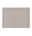 CABECERO CREMA TEJIDO DORMITORIO 165 X 7 X 125 CM