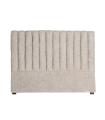 Grey polyester headboard