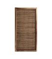 Brown natural fibre decorative panel