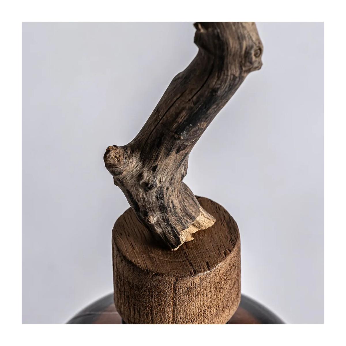 BOTELLA DECORATIVA TRONCO