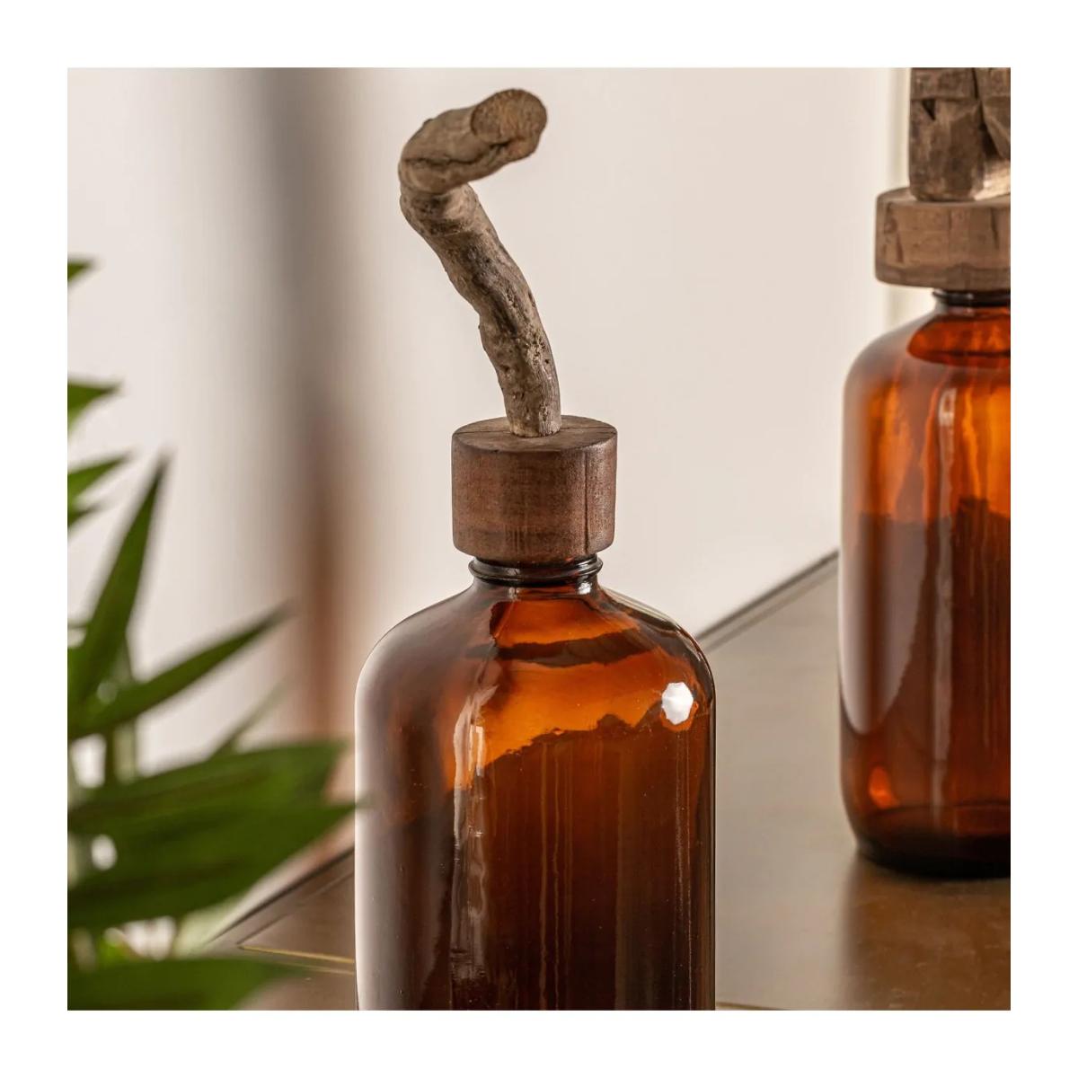 BOTELLA DECORATIVA TRONCO