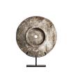 Brown-toned suar wood decorative figure
