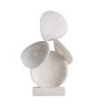 White resin decorative figure