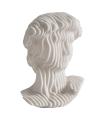 Grey resin bust