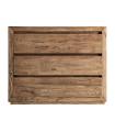 Cómoda Norvik de madera de olmo marrón 102,5 x 81 cm