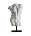Busto de resina negro 63 cm