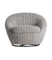 Bubu swivel armchair