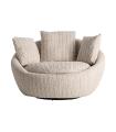 Nuba swivel armchair