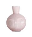 Dusty pink glass vase
