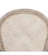 SILLA BEIGE-MARRÓN RATÁN 57 X 64 X 99 CM