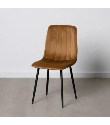 SILLA MOSTAZA METAL SALÓN 45 X 51 X 88,50 CM