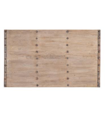 MESA CENTRO NATURAL MADERA DE OLMO 167 X 100 X 50 CM