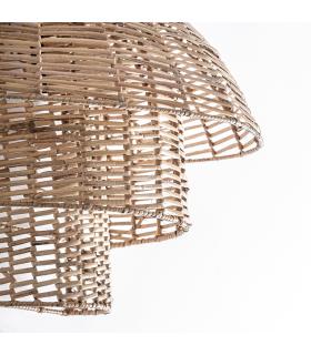 APLIQUE PLISSÉ RATTAN