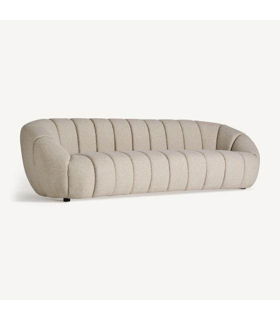 Beige Upholstered Sofa 243 cm | Home and History