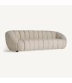 Sofá tapizado beige 243 cm