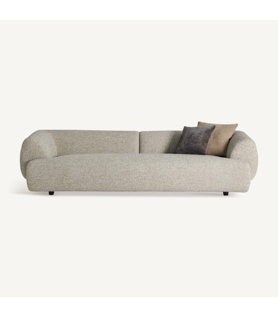 Beige Upholstered Sofa 262 cm