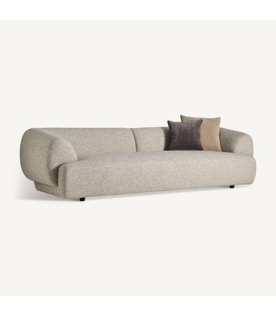 Sofá tapizado beige 262 cm | Home and History
