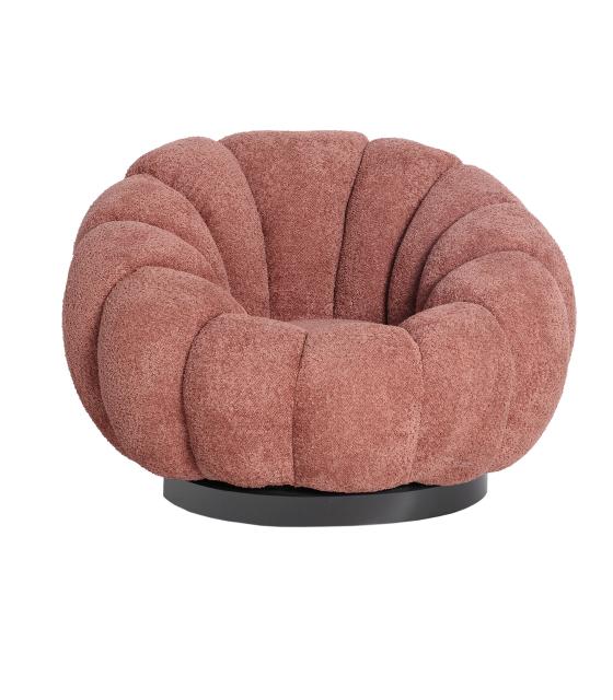 SILLÓN GIRATORIO BOUCLÉ AYENT