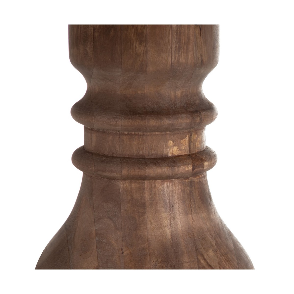 MESA COMEDOR NATURAL-NEGRO 140 X 140 X 75 CM