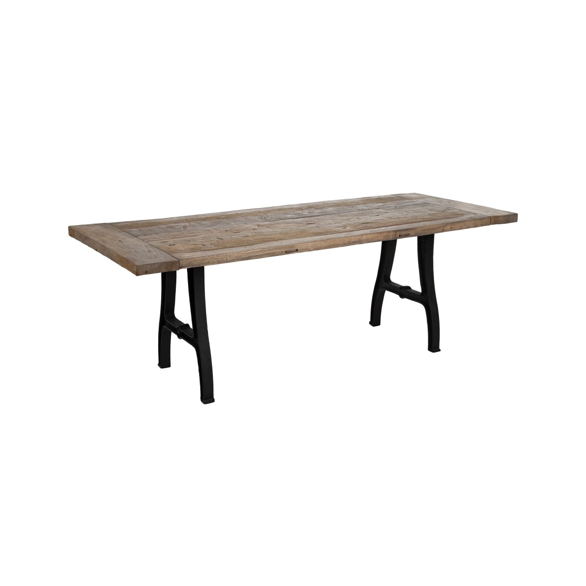 MESA COMEDOR NATURAL-NEGRO 220 X 90 X 76 CM
