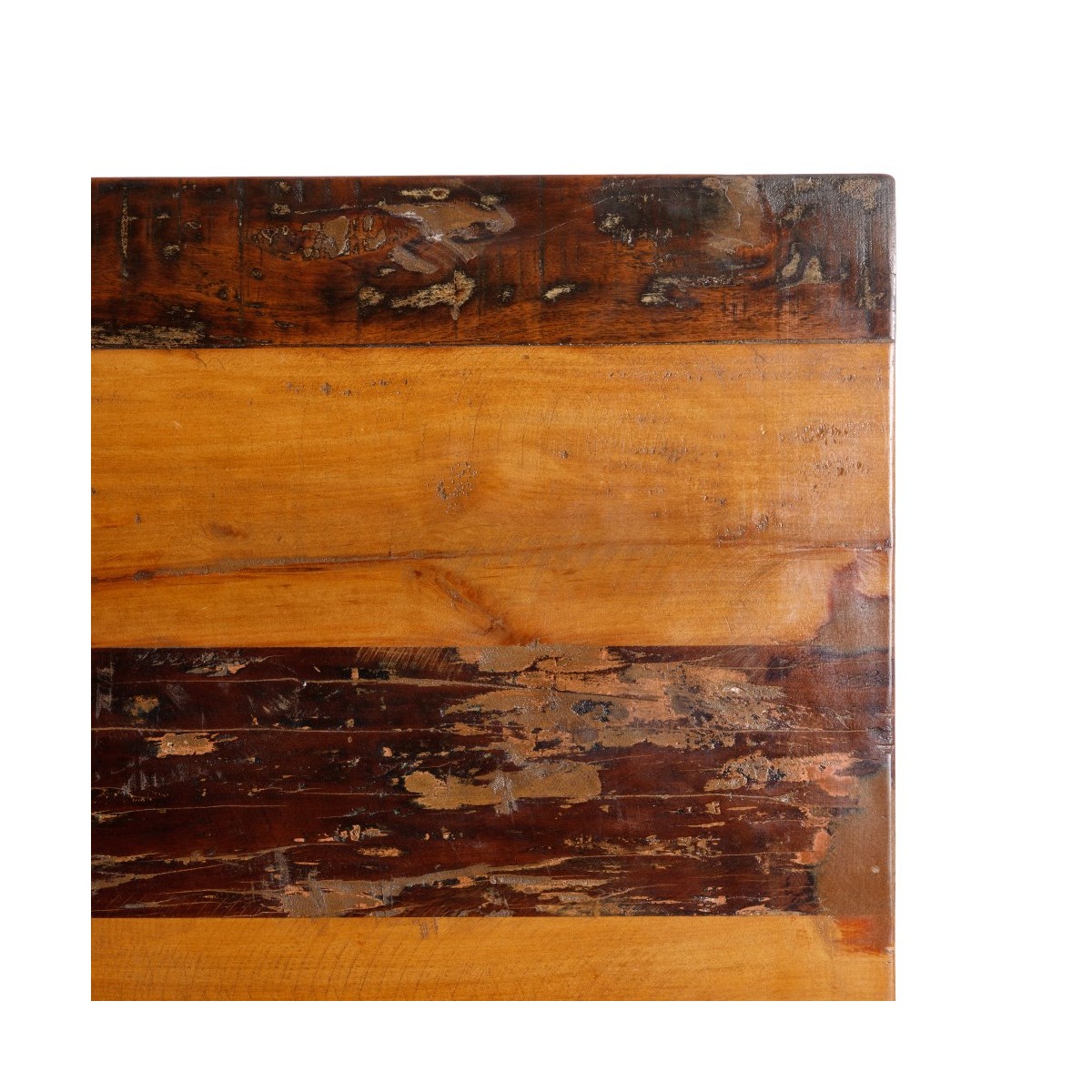 MESA COMEDOR NATURAL-NEGRO 220 X 100 X 75 CM