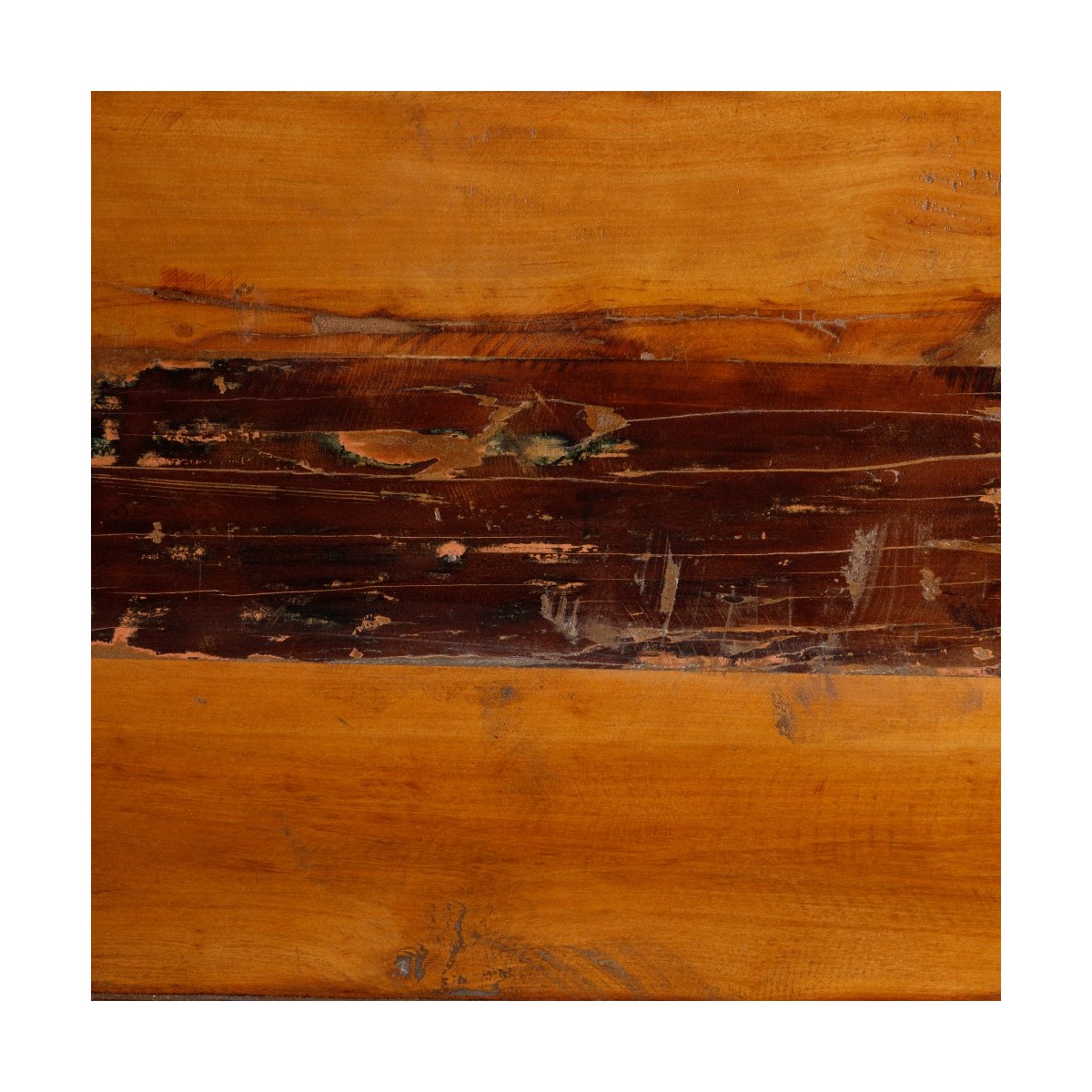 MESA COMEDOR NATURAL-NEGRO 220 X 100 X 75 CM