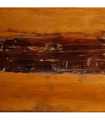 MESA COMEDOR NATURAL-NEGRO 220 X 100 X 75 CM