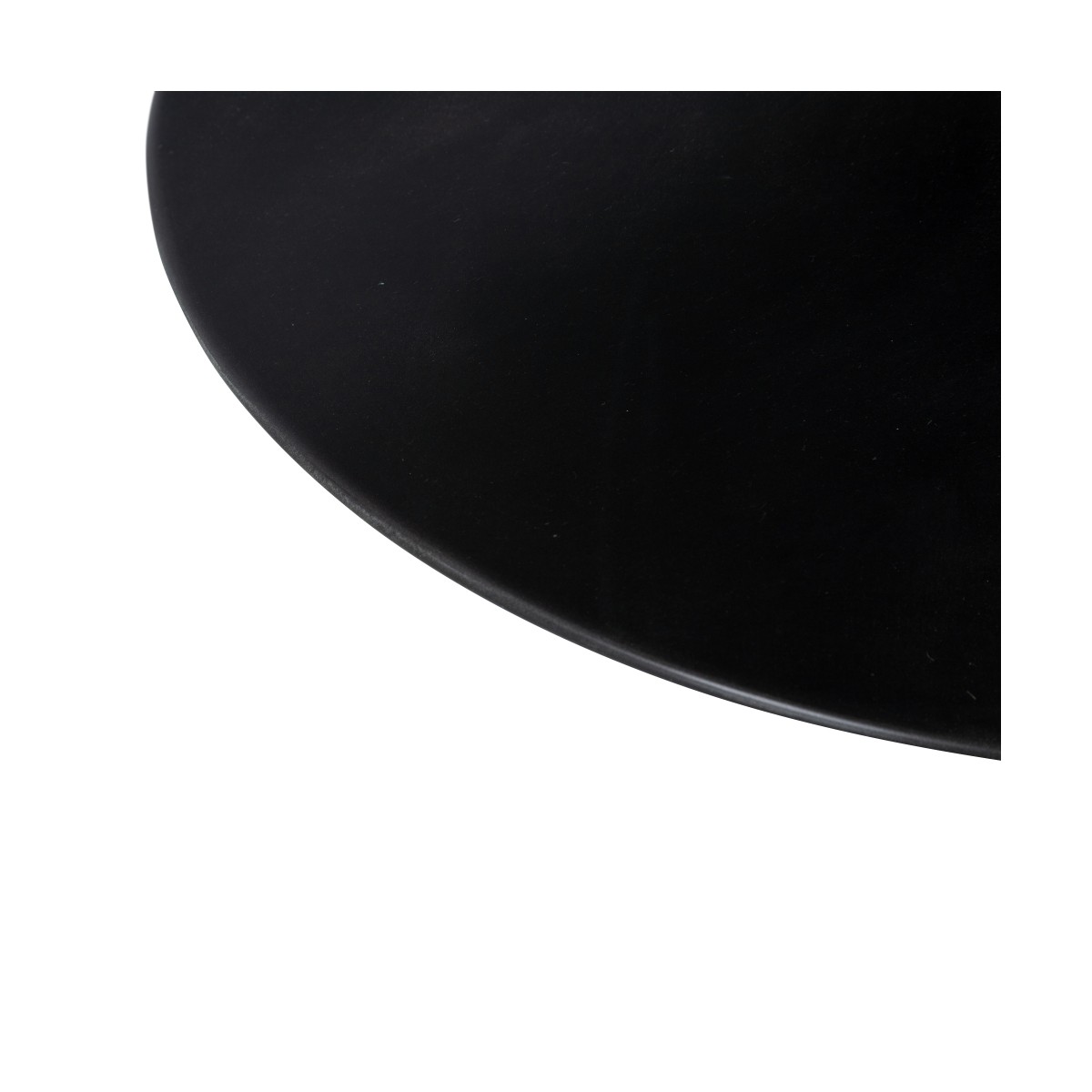 MESA CENTRO NEGRO MADERA-HIERRO SALÓN 80 X 80 X 43,50 CM